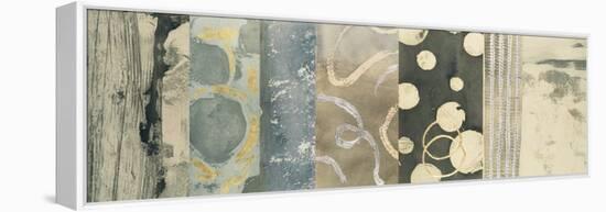 Gilded Stratum I-Megan Meagher-Framed Stretched Canvas