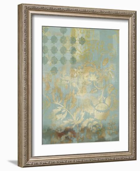 Gilded Tapestry II-Chariklia Zarris-Framed Art Print