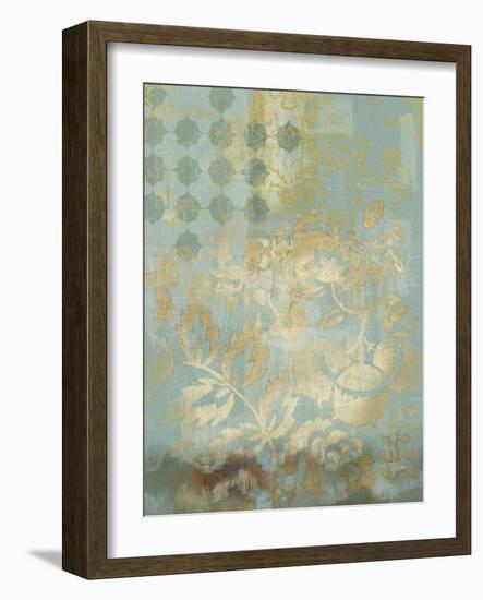 Gilded Tapestry II-Chariklia Zarris-Framed Art Print