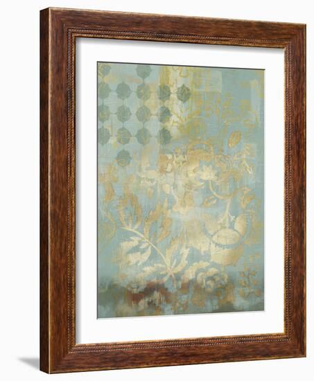 Gilded Tapestry II-Chariklia Zarris-Framed Art Print