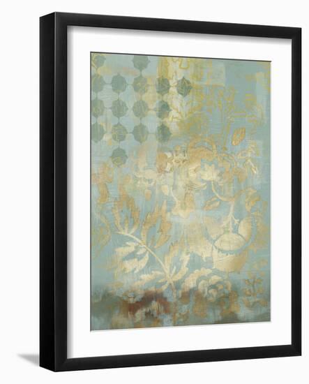 Gilded Tapestry II-Chariklia Zarris-Framed Art Print