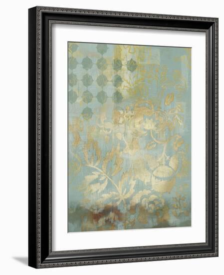 Gilded Tapestry II-Chariklia Zarris-Framed Art Print