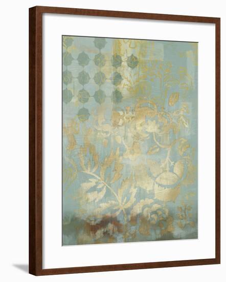 Gilded Tapestry II-Chariklia Zarris-Framed Art Print