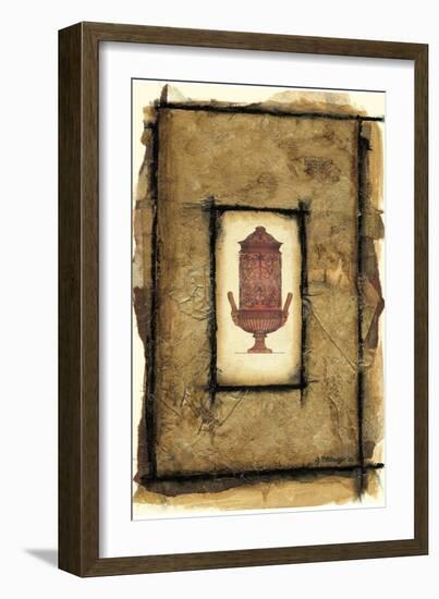 Gilded Urn I-Jennifer Goldberger-Framed Art Print