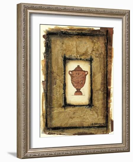 Gilded Urn II-Jennifer Goldberger-Framed Art Print