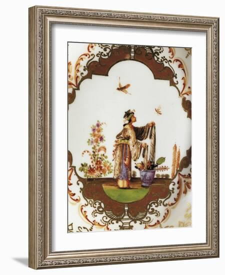 Gilding and Chinoiserie Decorated Cup, 1725-null-Framed Giclee Print