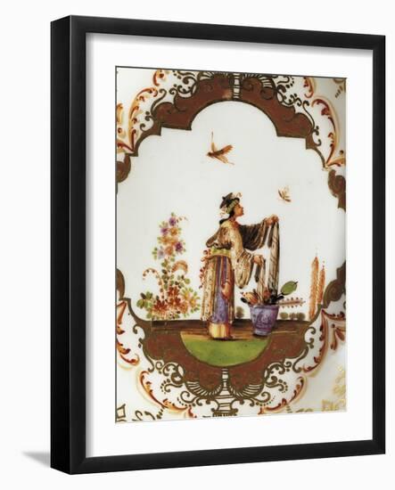 Gilding and Chinoiserie Decorated Cup, 1725-null-Framed Giclee Print