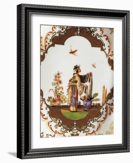 Gilding and Chinoiserie Decorated Cup, 1725-null-Framed Giclee Print