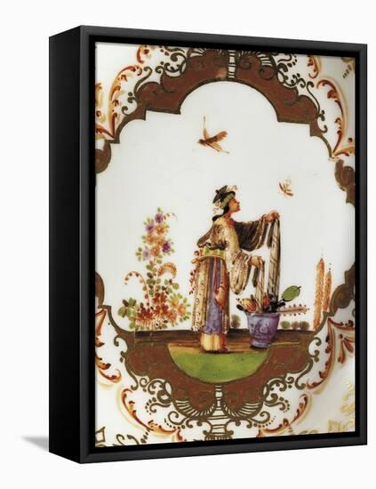 Gilding and Chinoiserie Decorated Cup, 1725-null-Framed Premier Image Canvas