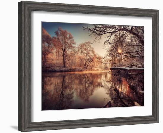 Gilding-Philippe Sainte-Laudy-Framed Photographic Print