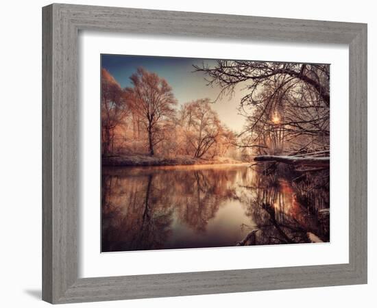 Gilding-Philippe Sainte-Laudy-Framed Photographic Print