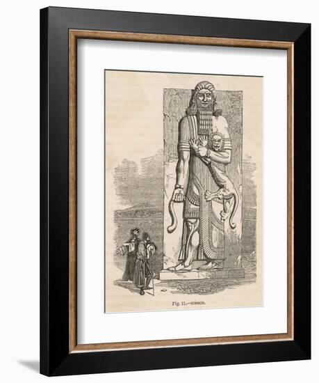 Gilgamesh the Sumerian King of Uruk-null-Framed Photographic Print