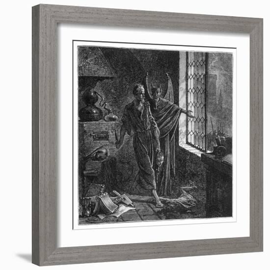 Gilles De Rais-Emile Bayard-Framed Art Print