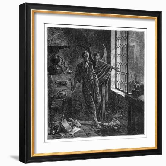 Gilles De Rais-Emile Bayard-Framed Art Print