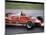 Gilles Villeneuve Racing a Ferrari 312T5, British Grand Prix, Brands Hatch, 1980-null-Mounted Photographic Print