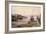 Gillingham Pier on the Medway-Vic Trevett-Framed Giclee Print