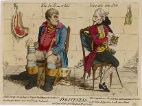 "New Discoveries in Pneumatics", Satire on the Royal Institution at Table-Gillray-Premier Image Canvas