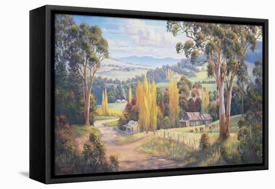 Gilmore Valley Gold-John Bradley-Framed Premier Image Canvas