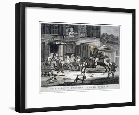 Gilpin Going Farther Than He Intended, 1784-Smith-Framed Giclee Print
