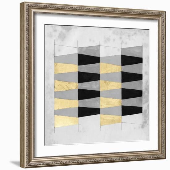 Gilt Geometry VI-Naomi McCavitt-Framed Art Print