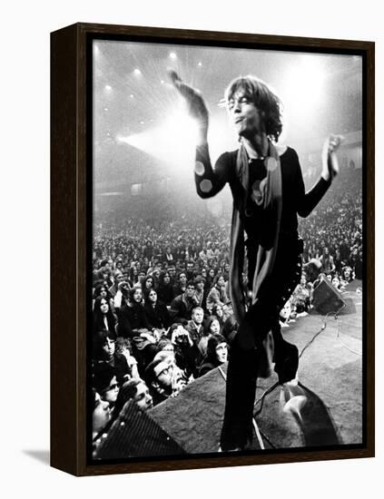 Gimme Shelter, Mick Jagger, 1970-null-Framed Stretched Canvas