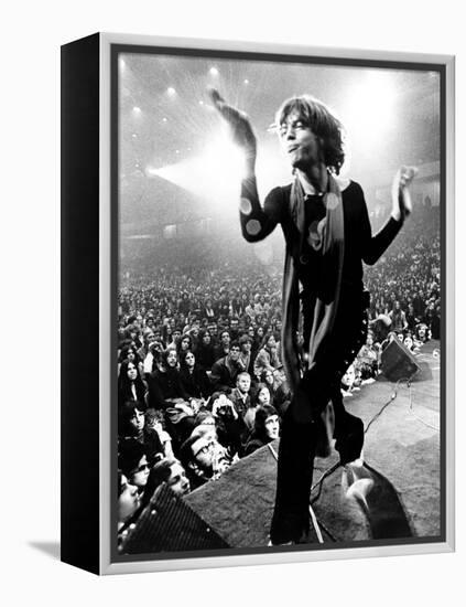 Gimme Shelter, Mick Jagger, 1970-null-Framed Stretched Canvas