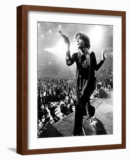 Gimme Shelter, Mick Jagger, 1970-null-Framed Photo