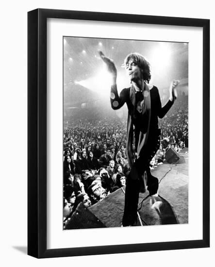 Gimme Shelter, Mick Jagger, 1970--Framed Photo