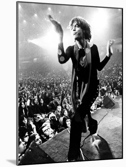 Gimme Shelter, Mick Jagger, 1970-null-Mounted Photo