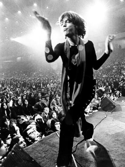 Gimme Shelter, Mick Jagger, 1970-null-Framed Photo