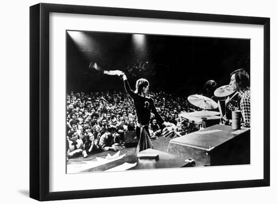 Gimme Shelter, Mick Jagger, Charlie Watts, 1970-null-Framed Premium Photographic Print