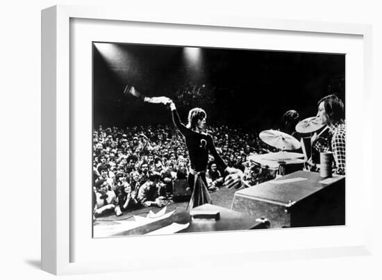 Gimme Shelter, Mick Jagger, Charlie Watts, 1970-null-Framed Premium Photographic Print