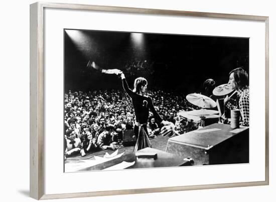 Gimme Shelter, Mick Jagger, Charlie Watts, 1970-null-Framed Photo