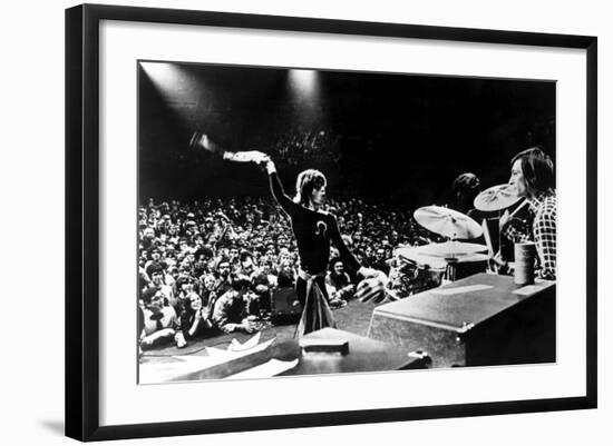 Gimme Shelter, Mick Jagger, Charlie Watts, 1970--Framed Photo