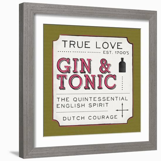 Gin and Tonic-Ashley Sta Teresa-Framed Art Print