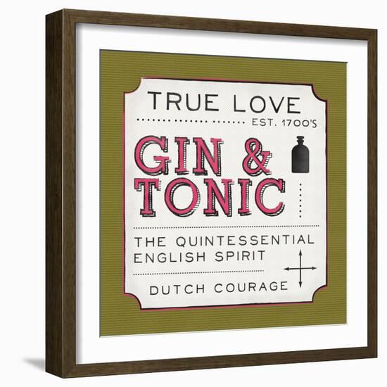 Gin and Tonic-Ashley Sta Teresa-Framed Art Print