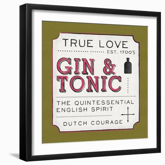 Gin and Tonic-Ashley Sta Teresa-Framed Art Print