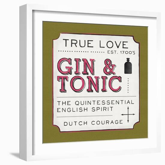 Gin and Tonic-Ashley Sta Teresa-Framed Art Print