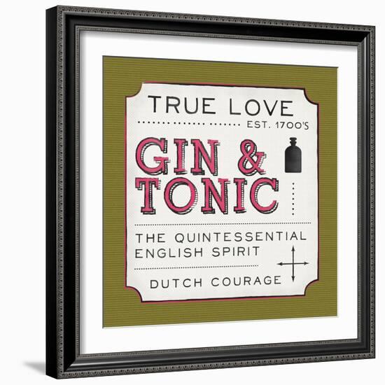 Gin and Tonic-Ashley Sta Teresa-Framed Art Print