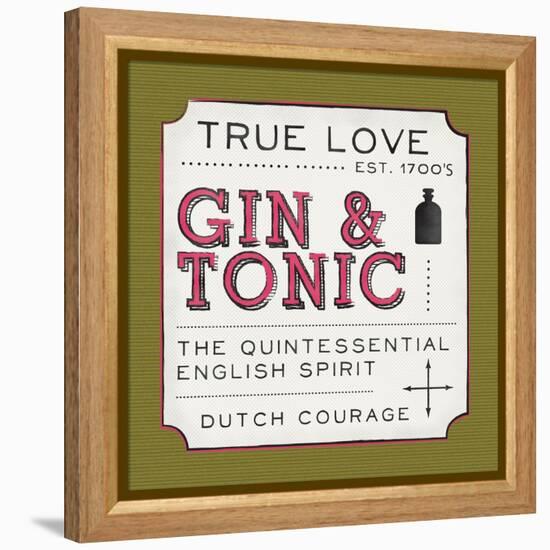 Gin and Tonic-Ashley Sta Teresa-Framed Stretched Canvas