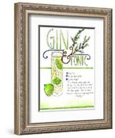 Gin & Tonic-Marcella Kriebel-Framed Art Print