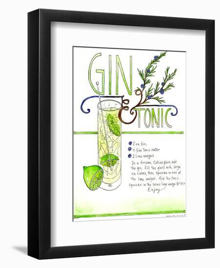 Gin & Tonic-Marcella Kriebel-Framed Art Print