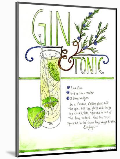 Gin & Tonic-Marcella Kriebel-Mounted Art Print