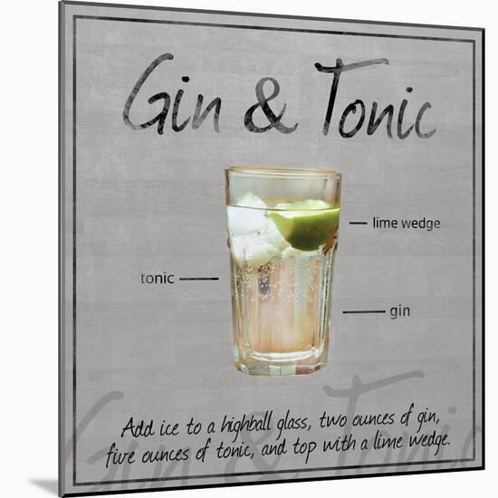 Gin Tonic-Lauren Gibbons-Mounted Art Print