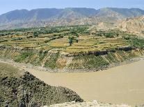 Hwang Ho, the Yellow River, in Qinghai Province, China-Gina Corrigan-Photographic Print