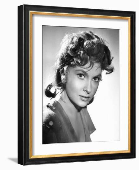 Gina Lollobrigida, 1955-null-Framed Photo