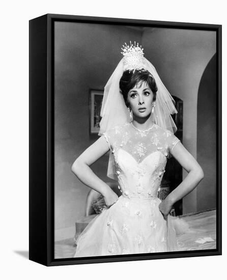 Gina Lollobrigida - Come September-null-Framed Stretched Canvas