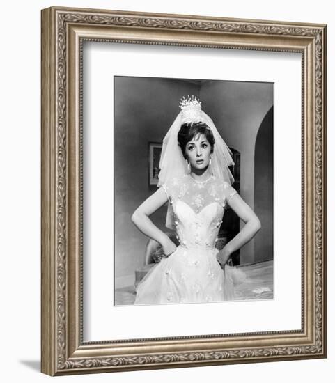 Gina Lollobrigida - Come September-null-Framed Photo