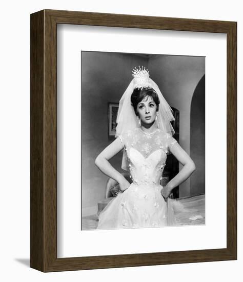 Gina Lollobrigida - Come September-null-Framed Photo