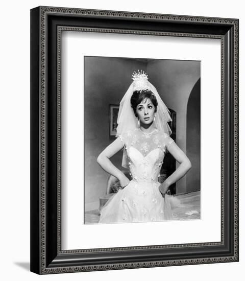 Gina Lollobrigida - Come September-null-Framed Photo